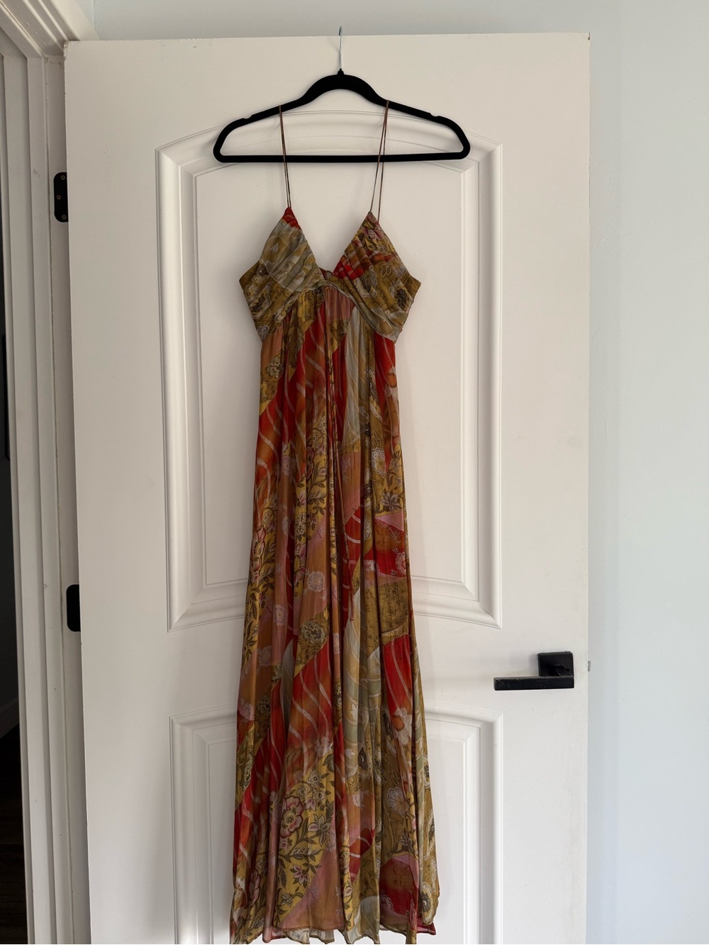 Zara Patchwork Maxi Dress